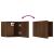 Dulap TV montaj pe perete, stejar maro, 30,5x30x30 cm GartenMobel Dekor