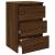 Noptiere, 2 buc., stejar maro, 40x35x62,5 cm, lemn prelucrat GartenMobel Dekor