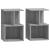 Noptiere, 2 buc., sonoma gri, 35x35x55 cm, lemn prelucrat GartenMobel Dekor