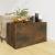 Cufăr de depozitare stejar fumuriu 84x42x46 cm lemn prelucrat GartenMobel Dekor