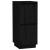 Servante, 2 buc., negru, 31,5x34x75 cm, lemn masiv de pin GartenMobel Dekor