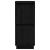 Servante, 2 buc., negru, 31,5x34x75 cm, lemn masiv de pin GartenMobel Dekor