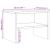 Noptiere, 2 buc., gri sonoma, 40x30x30 cm, lemn prelucrat GartenMobel Dekor