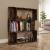 Bibliotecă/Separator stejar fumuriu 80x24x96cm lemn prelucrat GartenMobel Dekor