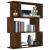 Bibliotecă/Separator, stejar maro, 80x24x96 cm , lemn prelucrat GartenMobel Dekor