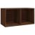 Cutie de depozitare viniluri, stejar maro, 71x34x36 cm, lemn GartenMobel Dekor