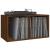 Cutie de depozitare viniluri, stejar maro, 71x34x36 cm, lemn GartenMobel Dekor
