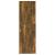 Dulap de birou stejar fumuriu 60x32x190 cm lemn prelucrat GartenMobel Dekor