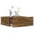Noptiere plutitoare 2 buc. stejar fumuriu 40x30x15 cm lemn GartenMobel Dekor
