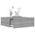 Noptiere plutitoare 2 buc gri sonoma 40x30x15 cm lemn prelucrat GartenMobel Dekor