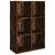 Bibliotecă/dulap, stejar fumuriu, 66x30x98 cm, lemn prelucrat GartenMobel Dekor