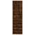 Pantofar, stejar fumuriu, 54x34x183 cm, lemn prelucrat GartenMobel Dekor