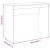 Birou, gri sonoma, 90x40x72 cm, lemn prelucrat GartenMobel Dekor