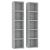 Dulap CD-uri 2 buc. gri sonoma 21x16x93,5 cm lemn prelucrat GartenMobel Dekor