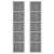 Dulap CD-uri 2 buc. gri sonoma 21x16x93,5 cm lemn prelucrat GartenMobel Dekor