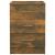Noptiere, 2 buc., stejar fumuriu, 38x35x56 cm, lemn prelucrat GartenMobel Dekor