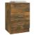 Noptiere, 2 buc., stejar fumuriu, 38x35x56 cm, lemn prelucrat GartenMobel Dekor