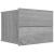 Noptiere, 2 buc., gri sonoma, 40x30x30 cm, lemn prelucrat GartenMobel Dekor