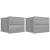 Noptiere, 2 buc., gri sonoma, 40x30x30 cm, lemn prelucrat GartenMobel Dekor