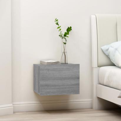 Noptiere, 2 buc., gri sonoma, 40x30x30 cm, lemn prelucrat GartenMobel Dekor
