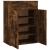 Pantofar, stejar fumuriu, 60x35x84 cm, lemn prelucrat GartenMobel Dekor