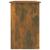 Birou, stejar fumuriu, 100x50x76 cm, lemn prelucrat GartenMobel Dekor