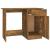 Birou, stejar fumuriu, 100x50x76 cm, lemn prelucrat GartenMobel Dekor