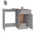 Birou, gri sonoma, 100x50x76 cm, lemn prelucrat GartenMobel Dekor