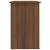 Birou, stejar maro, 100x50x76 cm, lemn prelucrat GartenMobel Dekor
