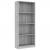 Bibliotecă cu 4 niveluri gri sonoma 60x24x142 cm lemn compozit GartenMobel Dekor