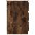 Birou, stejar fumuriu, 140x50x77 cm, lemn prelucrat GartenMobel Dekor