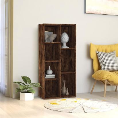 Bibliotecă, stejar fumuriu, 50x25x106 cm GartenMobel Dekor