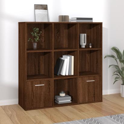 Bibliotecă, stejar maro, 98x30x98 cm GartenMobel Dekor