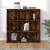 Bibliotecă, stejar fumuriu, 98x29x97,5 cm GartenMobel Dekor