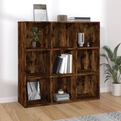 Bibliotecă, stejar fumuriu, 98x29x97,5 cm GartenMobel Dekor