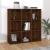 Bibliotecă, gri sonoma, 98x29x97,5 cm GartenMobel Dekor