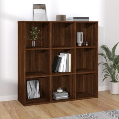 Bibliotecă, gri sonoma, 98x29x97,5 cm GartenMobel Dekor