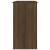 Birou, stejar maro, 80x40x75 cm, lemn prelucrat GartenMobel Dekor