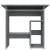 Birou, gri sonoma, 80x45x74 cm, lemn prelucrat GartenMobel Dekor