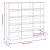 Dulap CD-uri, sonoma gri, 102x23x89,5 cm, lemn prelucrat GartenMobel Dekor