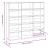 Dulap CD-uri, stejar maro, 102x23x89,5 cm, lemn prelucrat GartenMobel Dekor