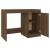 Birou, stejar maro, 100x50x76 cm, lemn prelucrat GartenMobel Dekor