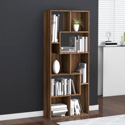 Bibliotecă, stejar maro, 67x24x161 cm, lemn compozit GartenMobel Dekor