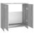 Dulap de baie, gri sonoma, 60x33x60 cm, lemn prelucrat GartenMobel Dekor
