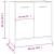 Dulap de baie, stejar maro, 60x33x60 cm, lemn prelucrat GartenMobel Dekor