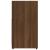 Dulap de baie, stejar maro, 60x33x60 cm, lemn prelucrat GartenMobel Dekor
