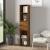 Bibliotecă, stejar fumuriu, 36x30x171 cm, lemn prelucrat GartenMobel Dekor