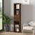 Bibliotecă, stejar maro, 36x30x171 cm, lemn prelucrat GartenMobel Dekor