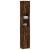 Dulap de baie, stejar fumuriu, 32x25,5x190 cm, lemn prelucrat GartenMobel Dekor