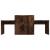 Set măsuță de cafea stejar fumuriu 100x48x40 cm lemn prelucrat GartenMobel Dekor